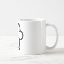 Het kokende pet van de chef-kok koffie beker