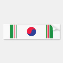 Het Koreaanse Lint van de Oorlog Bumperstickers