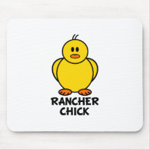 Het Kuiken van de eigenaar van een ranch Muis Mat
