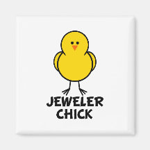 Het Kuiken van de juwelier Koelkast Magneet