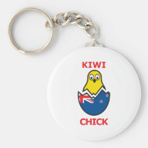 Het Kuiken van de kiwi Sleutelhanger