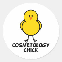 Het Kuiken van de kosmetiek Sticker