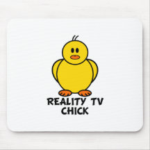 Het Kuiken van TV van de werkelijkheid Muis Mat