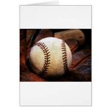 Het Kunstwerk van het honkbal Kaart