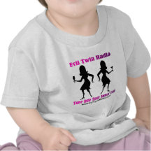 Het kwade Tweeling RadioToestel van de Ventilator T Shirt