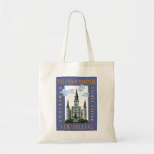 Het kwart-Bolsa van N'awlins Franse Zak Tassen