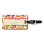 Het Label van de Bagage van Paisley luggage tags