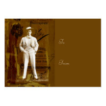 Het Label van de Gift van Tilley van Vesta Visitekaartje