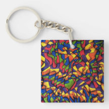 Het Labyrint van de regenboog Sleutelhanger