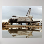 Het landen van Ruimtependel Colombia (sts-5) Afdruk