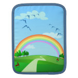 Het landschap van de lente, iPad sleeve