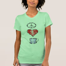 Het langzaam verdwenen Overhemd van de Koffie van  Shirt
