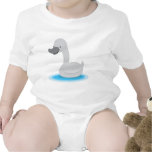 Het leuke grijs van het Gansje van de ZWAAN Tshirt