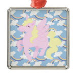Het leuke Patroon van de Regenboog ornamenten