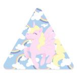 Het leuke Patroon van de Regenboog stickers