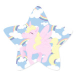 Het leuke Patroon van de Regenboog stickers
