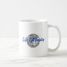 Het leven is een Partij Koffie Bekers