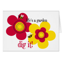 Het leven is een Tuin Kaart