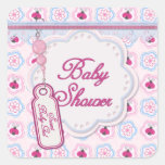 Het lieveheersbeestje bloeit Baby shower Stickers