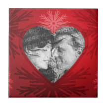 Het Lijst van de Foto van de Liefde van Kerstmis - Geboortetegeltje