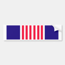 Het Lint van de Medaille van militairen Bumpersticker