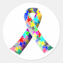 Het Lint van het autisme Sticker