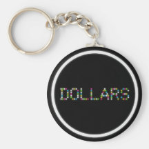 Het Logo Keychain van dollars Sleutelhangers