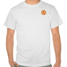 Het Logo van de atheïst Tshirts