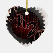 Het Logo van de Matrijs van TRu van het "Toestel" Kerst Ornament