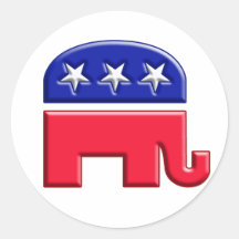 Het Logo van de Olifant GOP Sticker