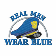 Het Logo van de politie Geborduurd Shirt