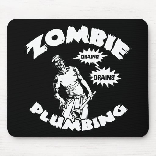 Het Loodgieterswerk van de zombie Muis Mat