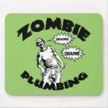 Het Loodgieterswerk van de zombie Muismatten