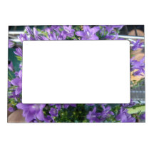 Het Magnetische Lijst van paarse Bloemen Magnetisch Fotolijstje
