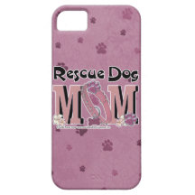Het MAMMA van de Hond van de redding iPhone 5 Cover