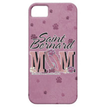 Het MAMMA van de sint-bernard iPhone 5 Hoesjes