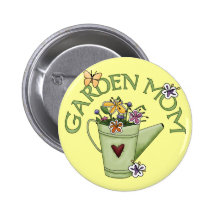 Het Mamma van de tuin Speld Buttons