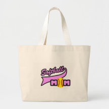 Het Mamma van het softball Canvas Tas