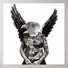 Het Man van de vogel van Birdland Plaat