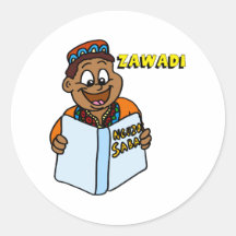Het Man van Zawadi Sticker