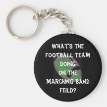 Het Marcheren van de voetbal Band Keychain Sleutel Hanger