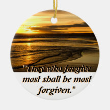 het meeste vergeven Ornament