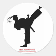 Het Meisje en de Grafiek van Jujutsu Sticker