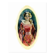 Het Meisje van Christy - Howard Chandler Christy Wenskaarten