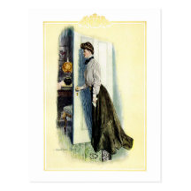 Het Meisje van Christy - Howard Chandler Christy Wens Kaart