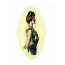 Het Meisje van Christy - Howard Chandler Christy Wenskaarten