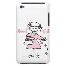 Het Meisje van de bloem Barely There iPod Hoesjes