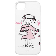 Het Meisje van de bloem iPhone 5 Cover