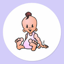 Het Meisje van het baby stickers