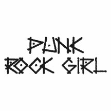 HET MEISJE VAN HET PUNK ROCK POLOSHIRT